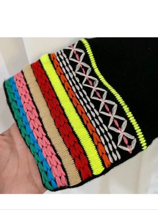 alice + oliva embroidered open front jacket Size XS - Picture 11 of 15